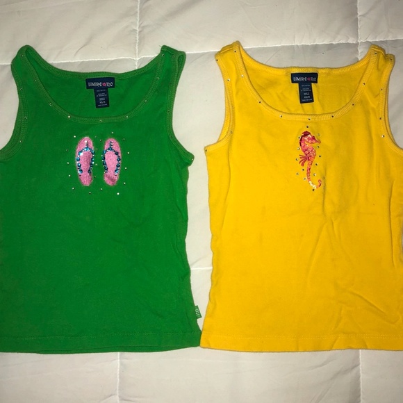 Vintage Limited Too Summer Tanks Set of 2 - Picture 2 of 7